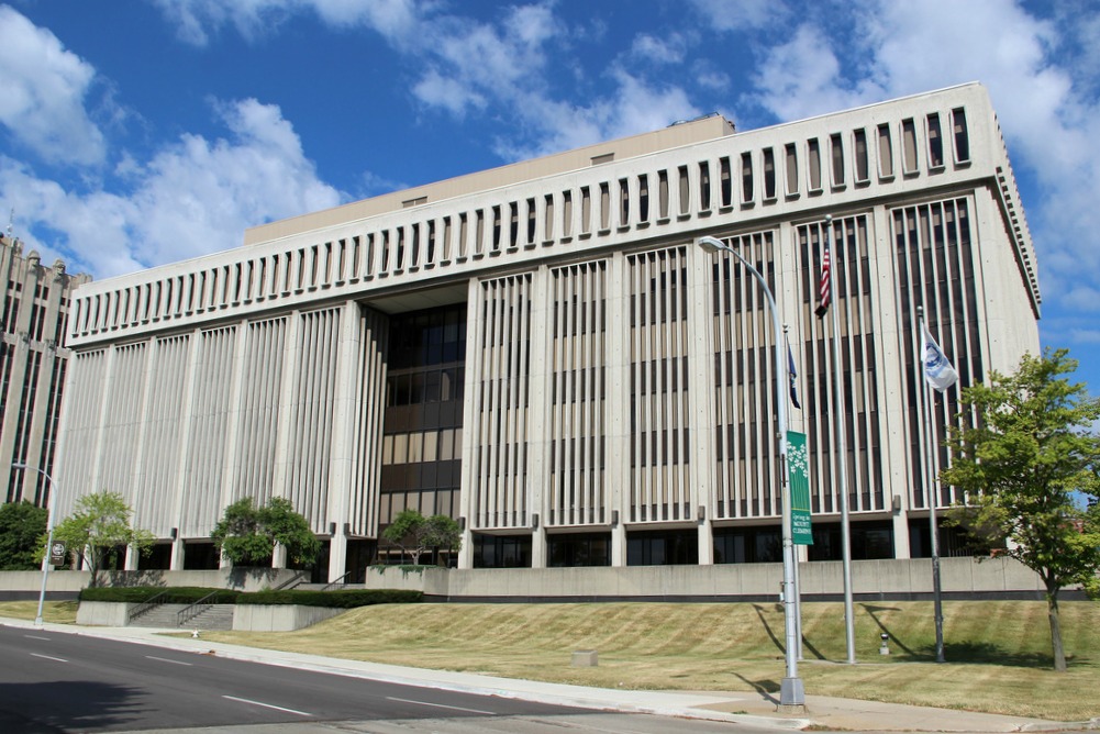 The Macomb County Courthouse